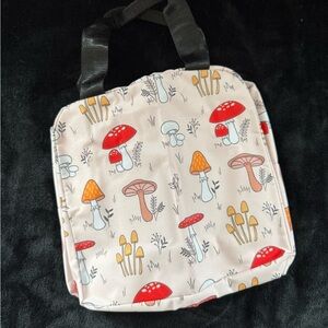 Cooler Bag with Mushroom Print